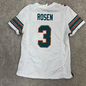 Nike Miami Dolphins Josh Rosen 3 NFL Jersey White Men's Size Medium